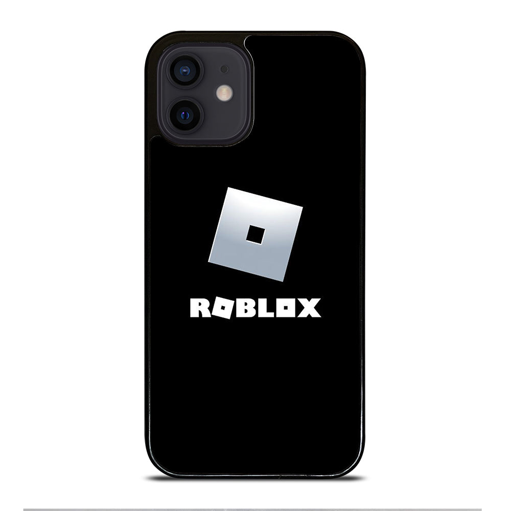 ROBLOX GAME BLACK LOGO iPhone 12 Mini Case Cover