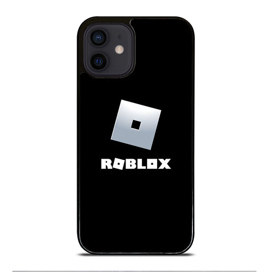 ROBLOX GAME BLACK LOGO iPhone 12 Mini Case Cover