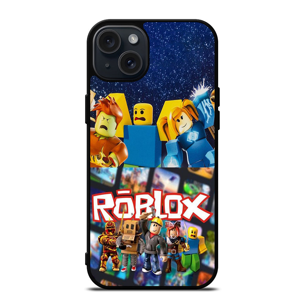 ROBLOX GAME LOGO CHARACTER iPhone 15 Plus Case Cover