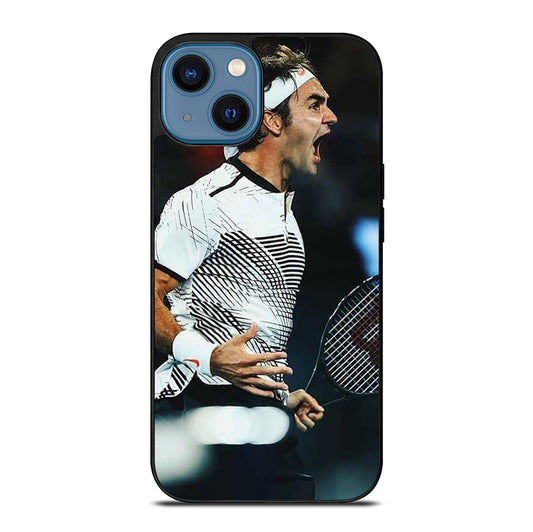 ROGER FEDERER TENNIS 3 iPhone 14 Case Cover