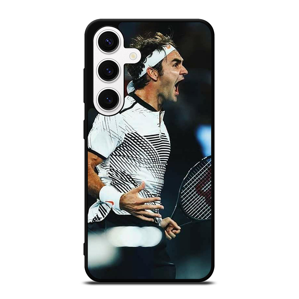 ROGER FEDERER TENNIS 3 Samsung Galaxy S24 Case Cover