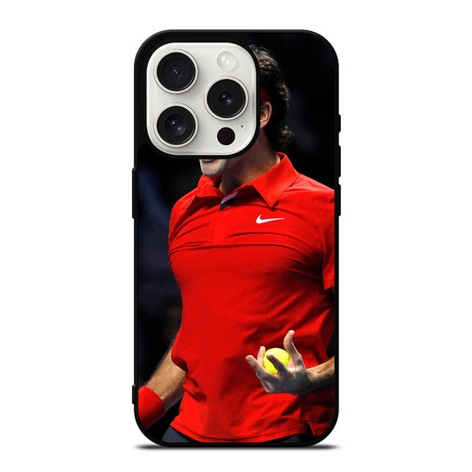 ROGER FEDERER TENNIS PLAYER 2 iPhone 15 Pro Case Cover
