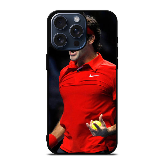 ROGER FEDERER TENNIS PLAYER 2 iPhone 15 Pro Max Case Cover