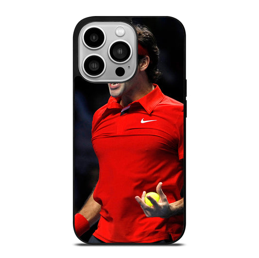 ROGER FEDERER TENNIS PLAYER 2 iPhone 14 Pro Case Cover
