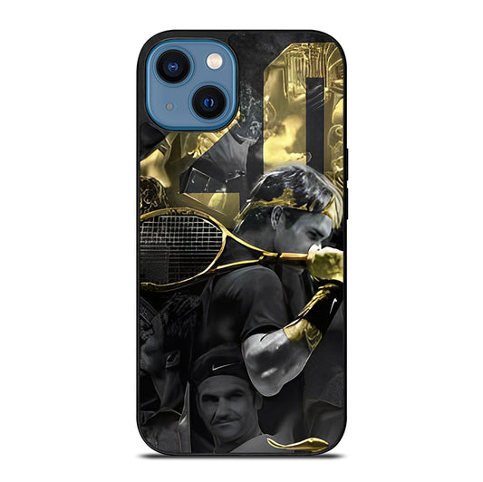 ROGER FEDERER WORLD 3 iPhone 14 Case Cover