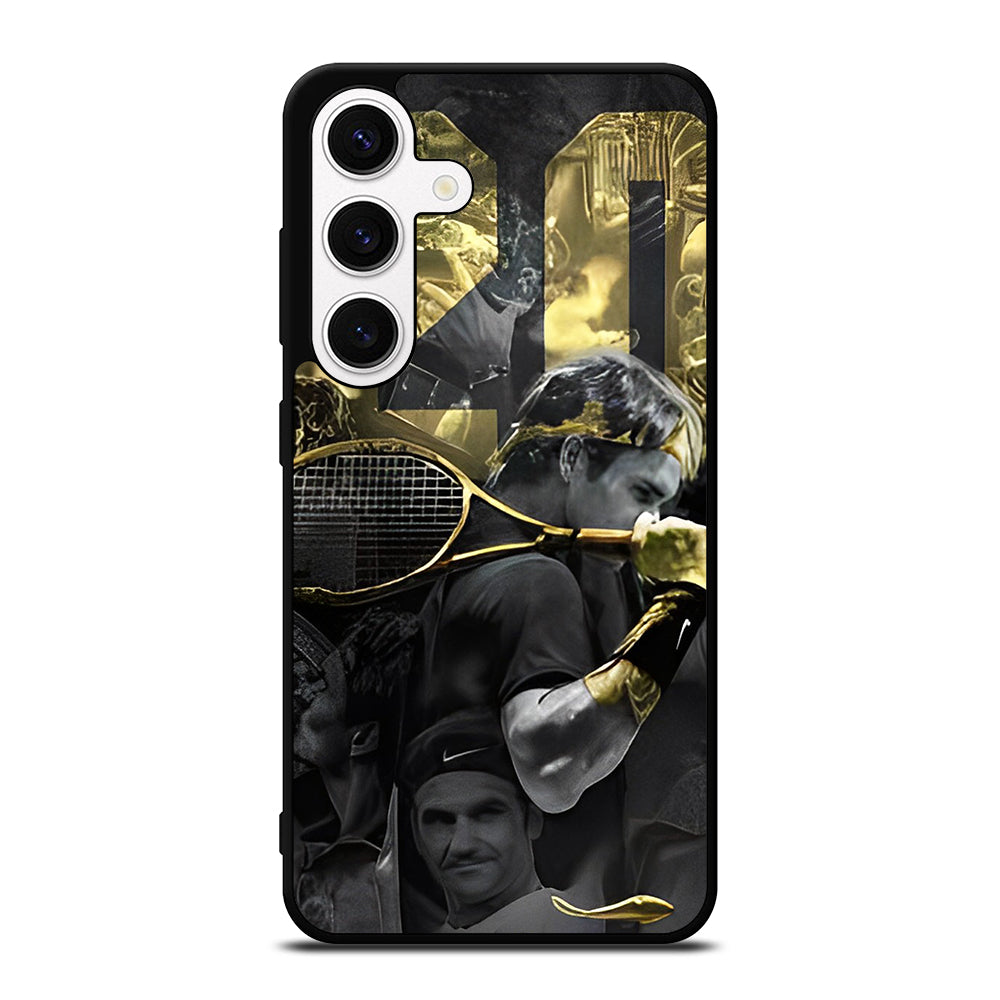 ROGER FEDERER WORLD 3 Samsung Galaxy S24 Case Cover