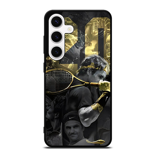 ROGER FEDERER WORLD 3 Samsung Galaxy S24 Case Cover