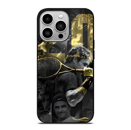 ROGER FEDERER WORLD 3 iPhone 14 Pro Case Cover