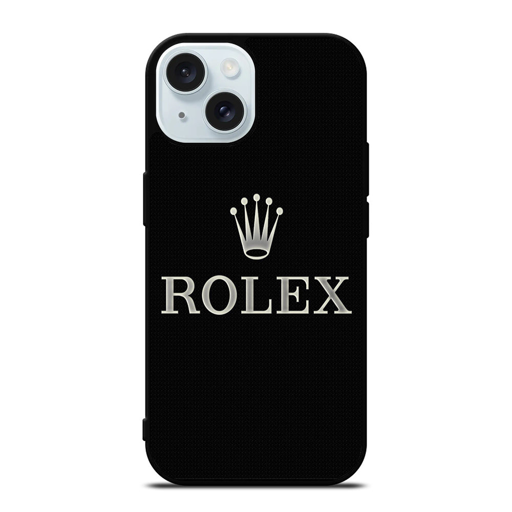 ROLEX WATCH LOGO 4 iPhone 15 Case Cover