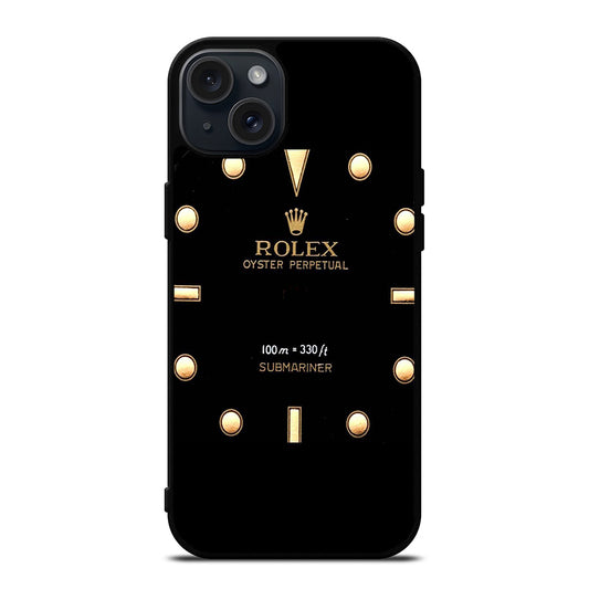 ROLEX WATCH LOGO 5 iPhone 15 Plus Case Cover