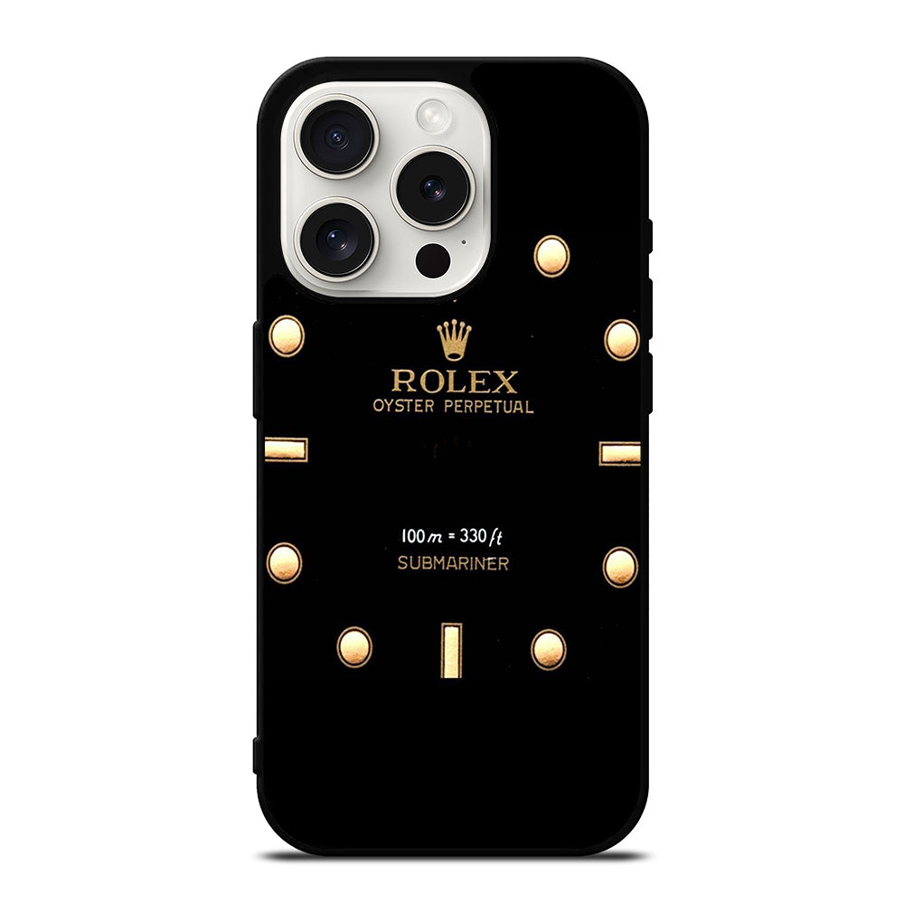 ROLEX WATCH LOGO 5 iPhone 15 Pro Case Cover