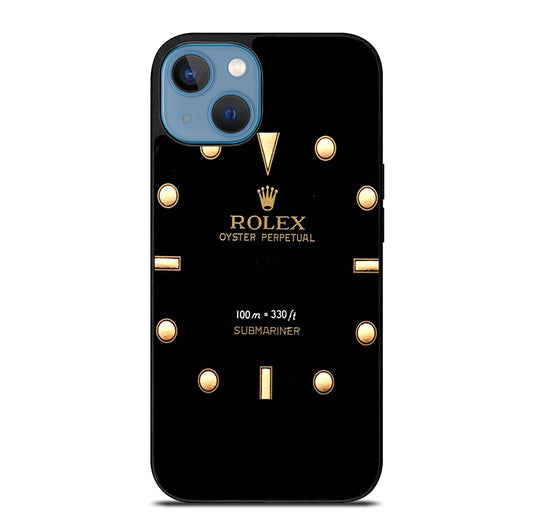 ROLEX WATCH LOGO 5 iPhone 13 Case Cover
