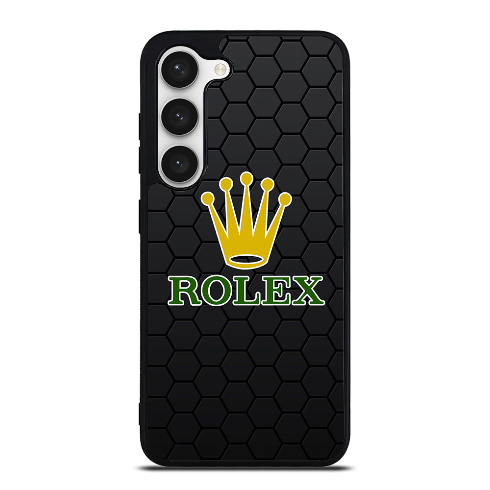 ROLEX WATCH LOGO HEXAGON Samsung Galaxy S23 Case Cover