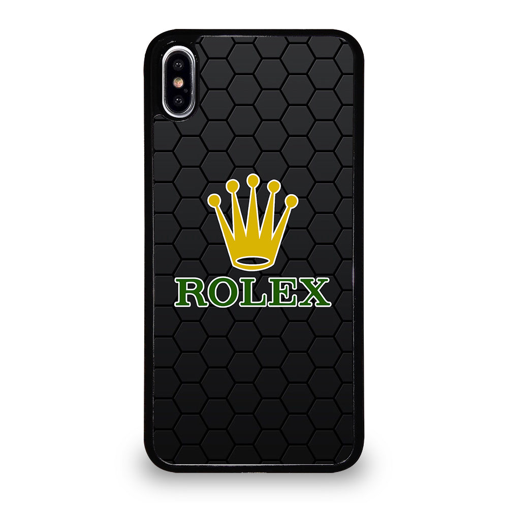 ROLEX WATCH LOGO HEXAGON iPhone XS Max Case Cover