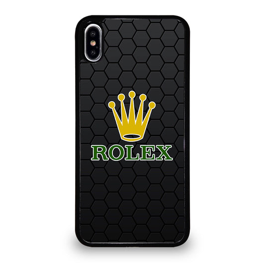 ROLEX WATCH LOGO HEXAGON iPhone XS Max Case Cover