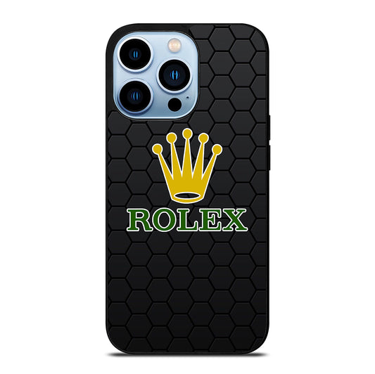 ROLEX WATCH LOGO HEXAGON iPhone 13 Pro Max Case Cover