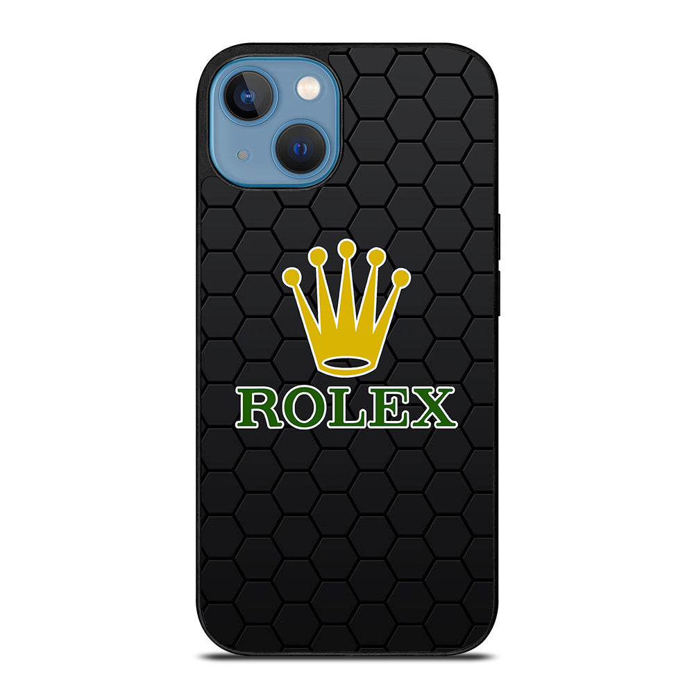 ROLEX WATCH LOGO HEXAGON iPhone 13 Case Cover