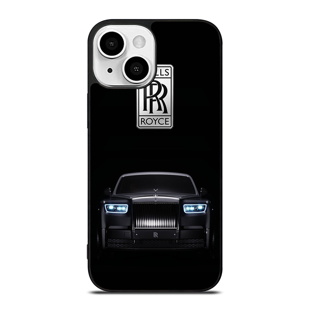 ROLLS ROYCE CAR BLACK LOGO iPhone 13 Mini Case Cover