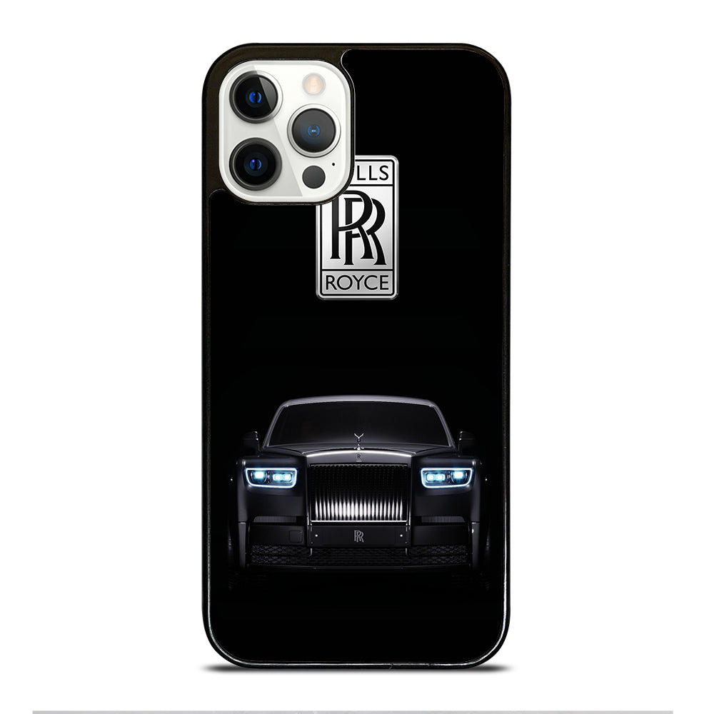 ROLLS ROYCE CAR BLACK LOGO iPhone 12 Pro Case Cover