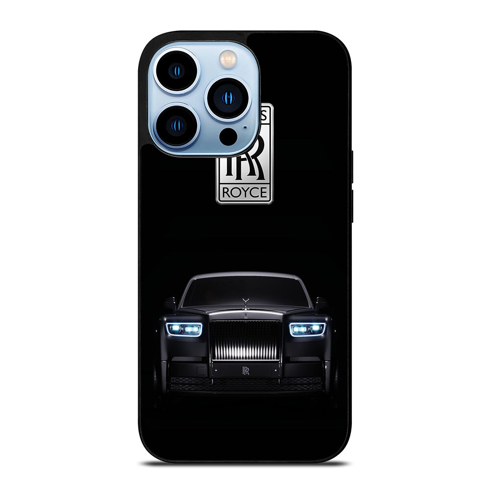 ROLLS ROYCE CAR BLACK LOGO iPhone 13 Pro Max Case Cover