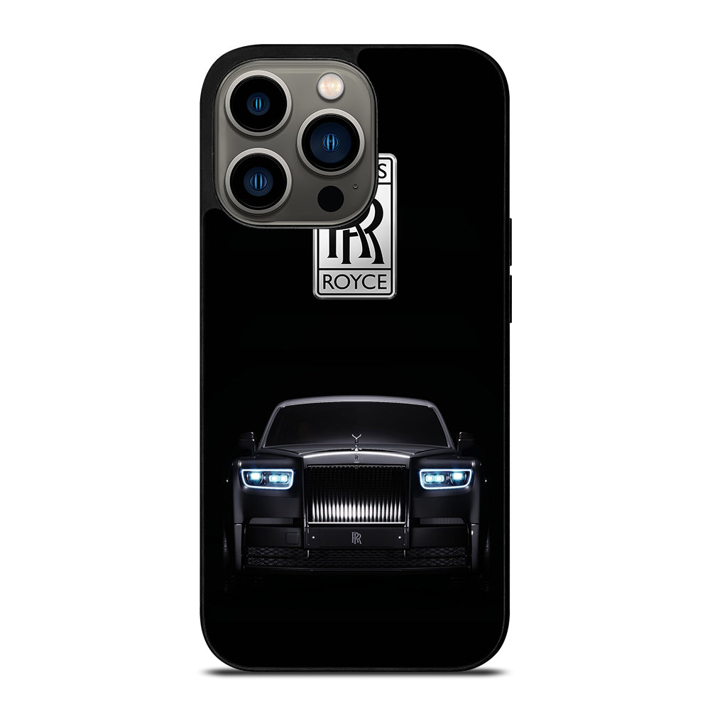 ROLLS ROYCE CAR BLACK LOGO iPhone 13 Pro Case Cover
