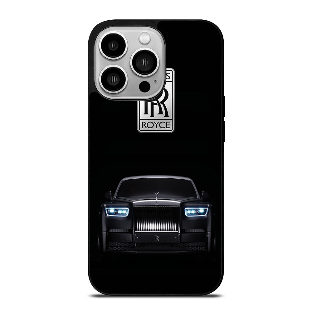 ROLLS ROYCE CAR BLACK LOGO iPhone 14 Pro Case Cover