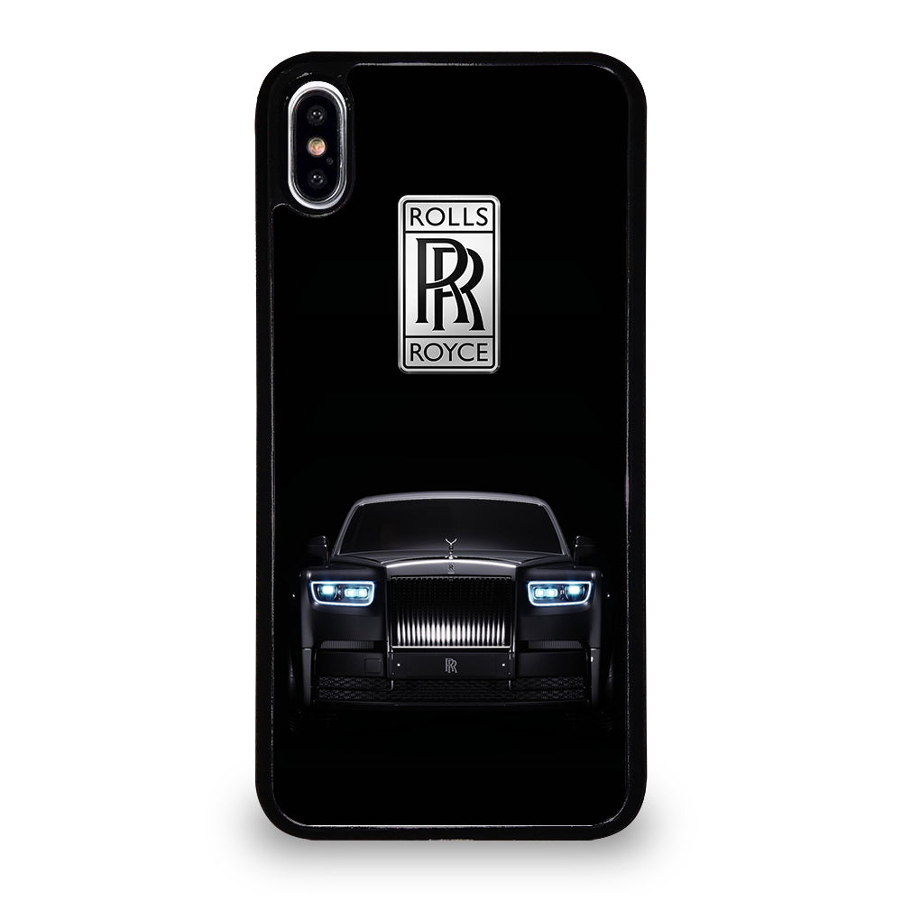 ROLLS ROYCE CAR BLACK LOGO iPhone XS Max Case Cover