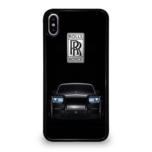 ROLLS ROYCE CAR BLACK LOGO iPhone XS Max Case Cover