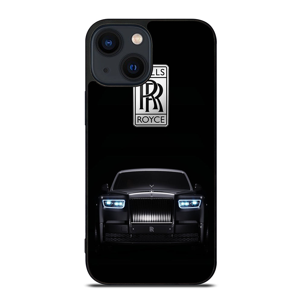 ROLLS ROYCE CAR BLACK LOGO iPhone 14 Plus Case Cover