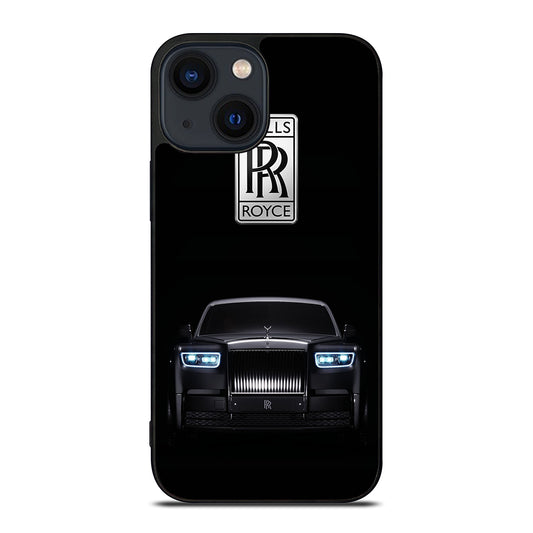 ROLLS ROYCE CAR BLACK LOGO iPhone 14 Plus Case Cover