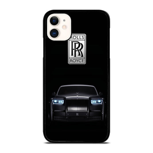 ROLLS ROYCE CAR BLACK LOGO iPhone 11 Case Cover