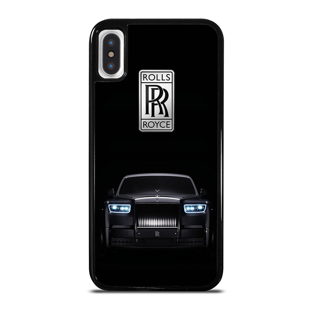ROLLS ROYCE CAR BLACK LOGO iPhone X / XS Case Cover