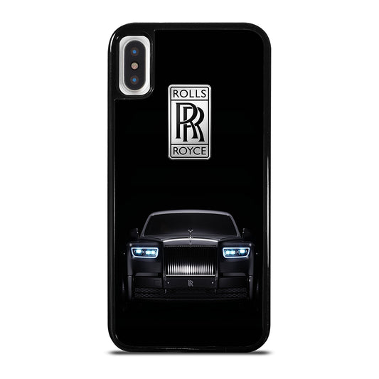 ROLLS ROYCE CAR BLACK LOGO iPhone X / XS Case Cover
