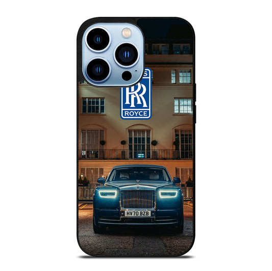 ROLLS ROYCE CAR BLUE iPhone 13 Pro Max Case Cover