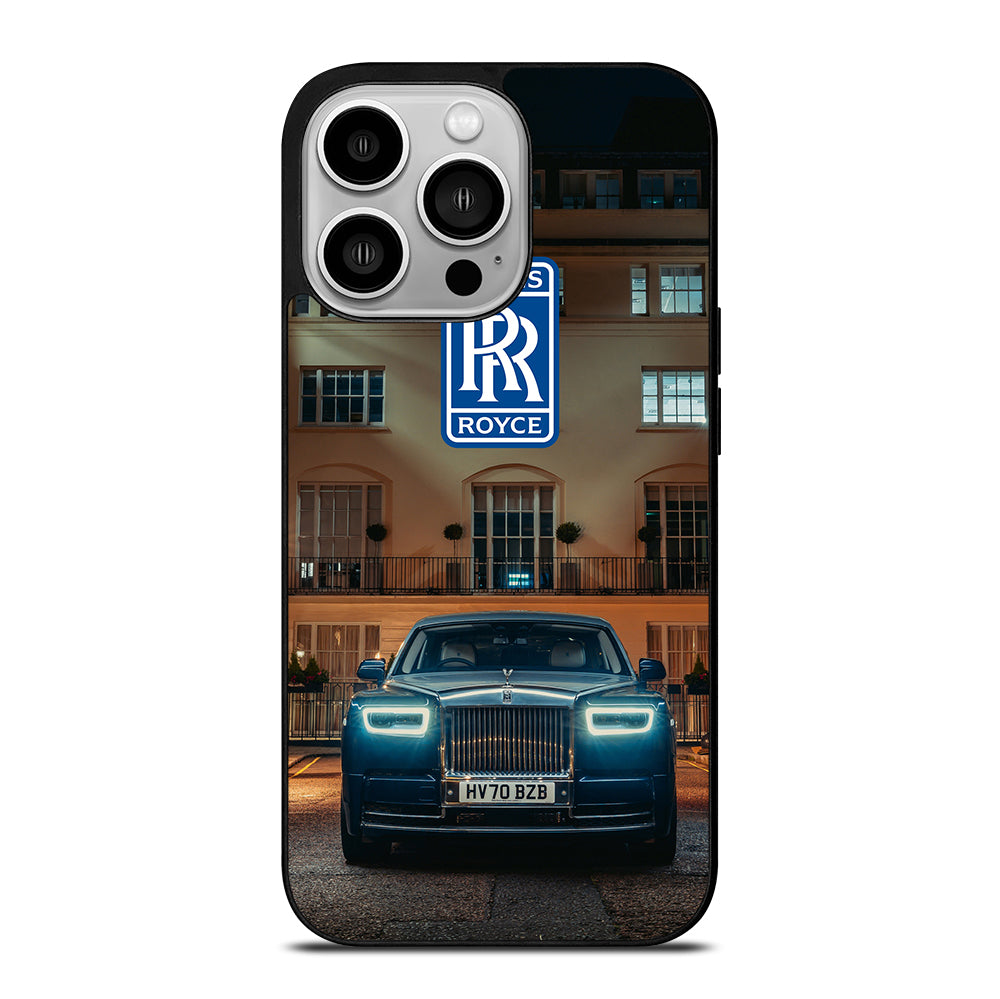 ROLLS ROYCE CAR BLUE iPhone 14 Pro Case Cover