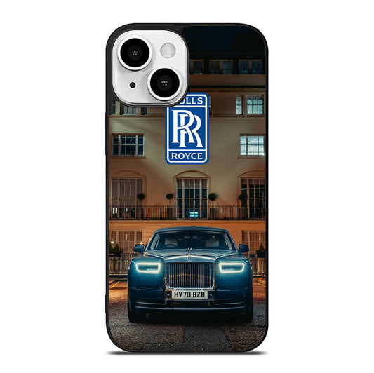 ROLLS ROYCE CAR BLUE iPhone 13 Mini Case Cover