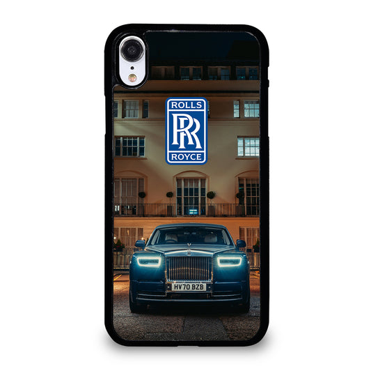 ROLLS ROYCE CAR BLUE iPhone XR Case Cover