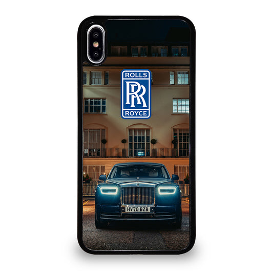 ROLLS ROYCE CAR BLUE iPhone XS Max Case Cover