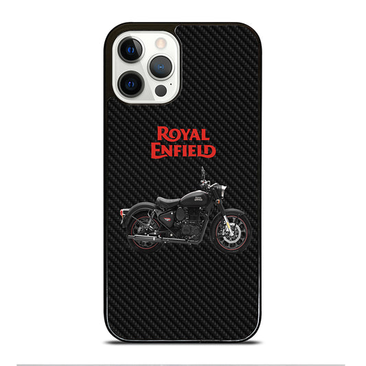 ROYAL ENFIELD CARBON ICON iPhone 12 Pro Case Cover