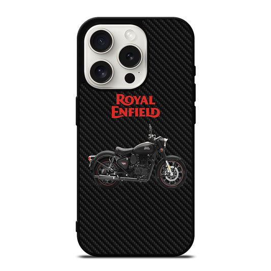 ROYAL ENFIELD CARBON ICON iPhone 15 Pro Case Cover