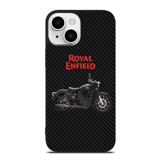 ROYAL ENFIELD CARBON ICON iPhone 13 Mini Case Cover
