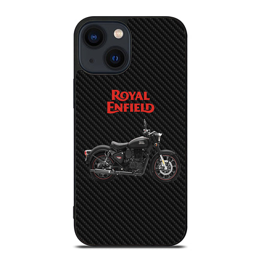 ROYAL ENFIELD CARBON ICON iPhone 14 Plus Case Cover
