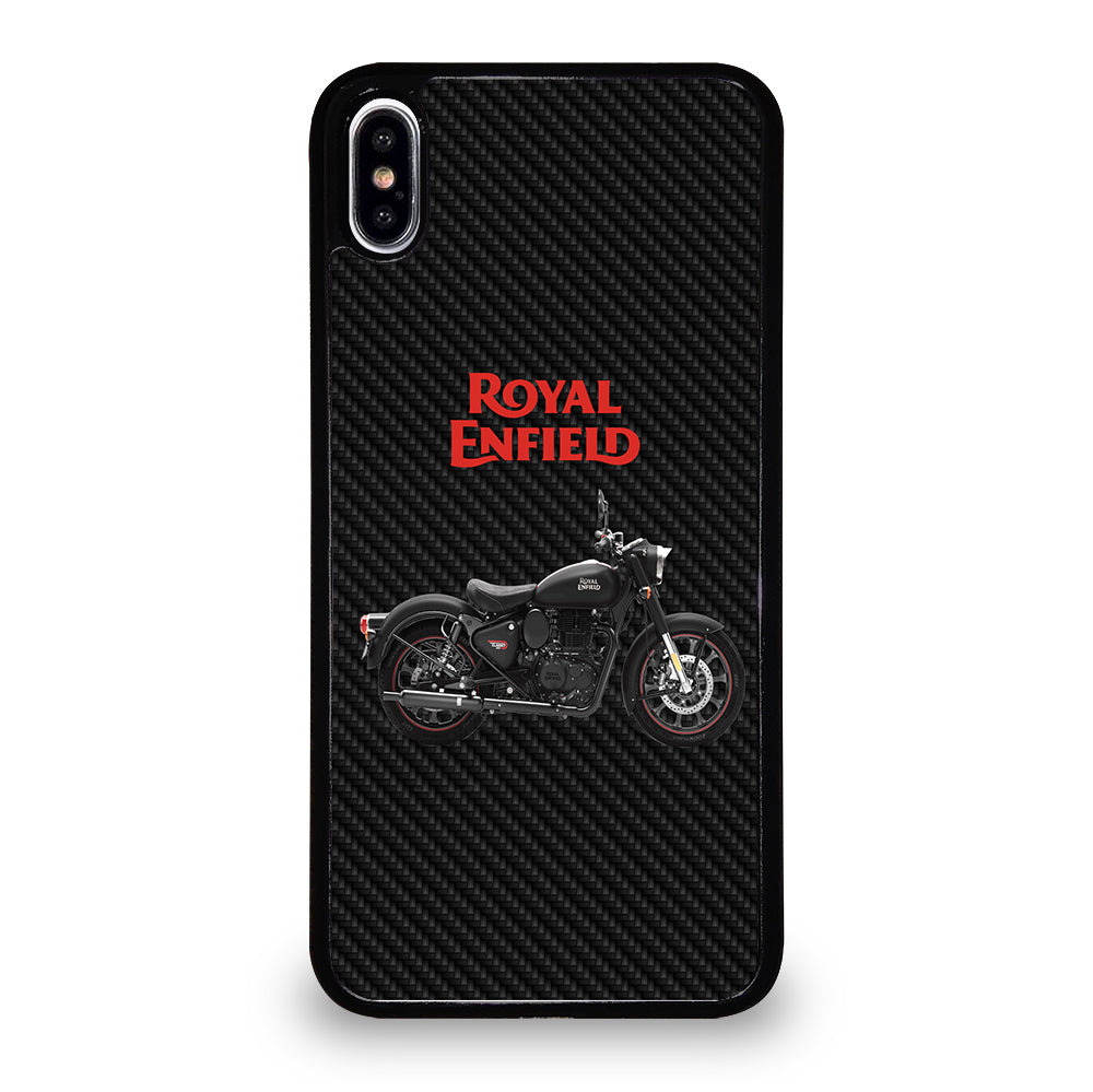 ROYAL ENFIELD CARBON ICON iPhone XS Max Case Cover