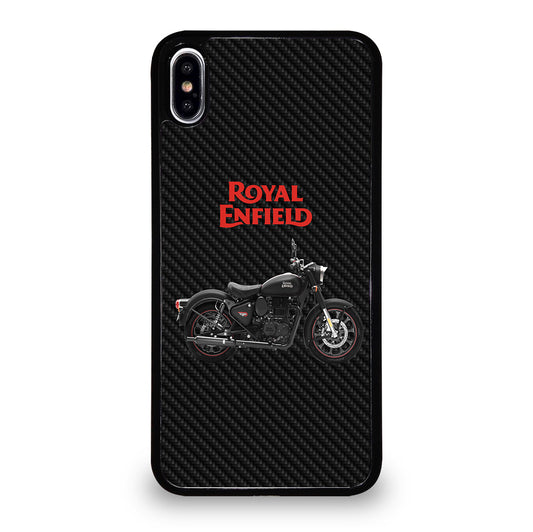 ROYAL ENFIELD CARBON ICON iPhone XS Max Case Cover