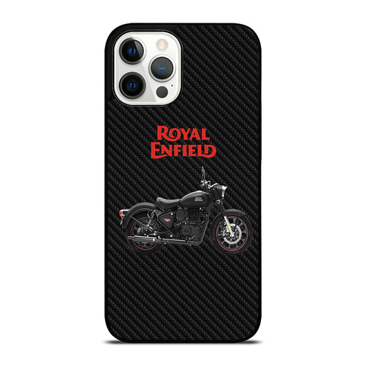 ROYAL ENFIELD CARBON ICON iPhone 12 Pro Max Case Cover