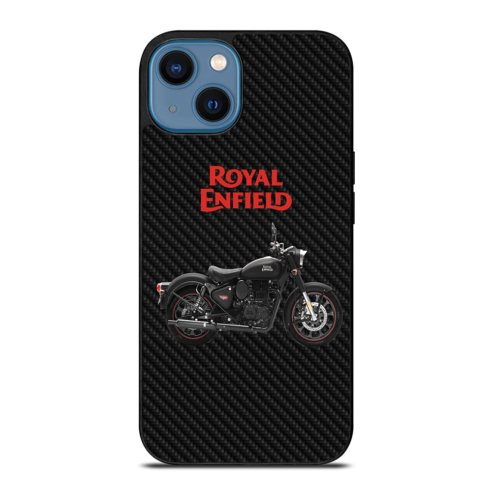 ROYAL ENFIELD CARBON ICON iPhone 14 Case Cover