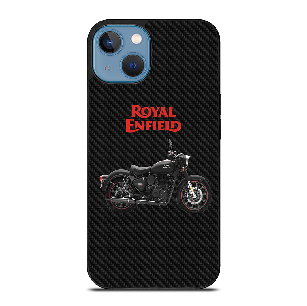 ROYAL ENFIELD CARBON ICON iPhone 13 Case Cover