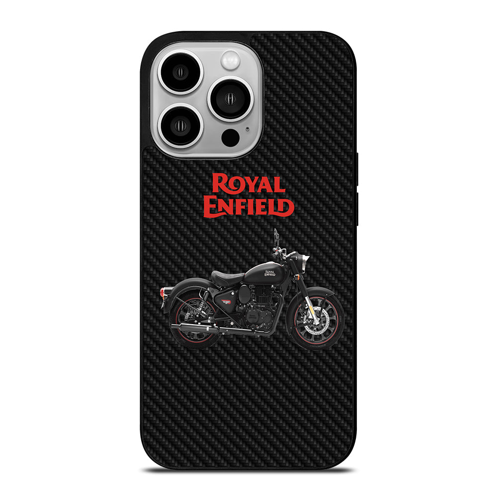 ROYAL ENFIELD CARBON ICON iPhone 14 Pro Case Cover