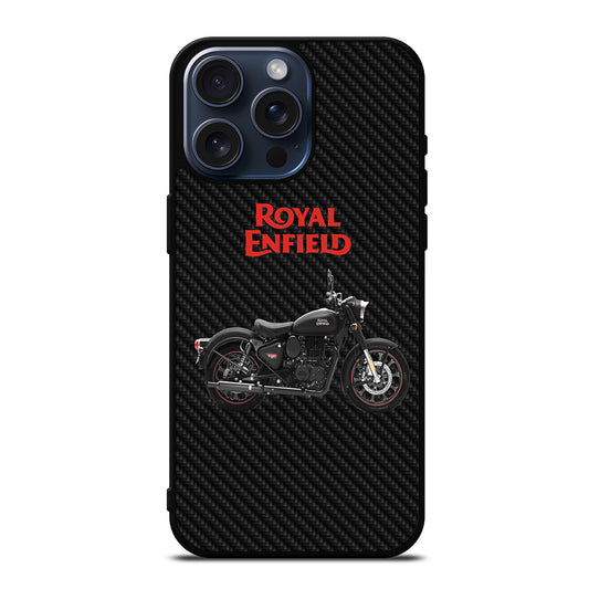 ROYAL ENFIELD CARBON ICON iPhone 15 Pro Max Case Cover