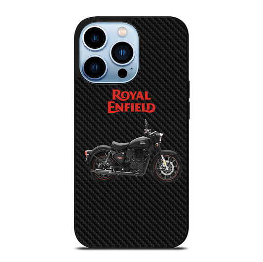 ROYAL ENFIELD CARBON ICON iPhone 13 Pro Max Case Cover